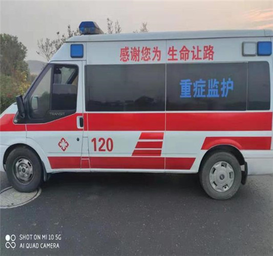 昌吉救护车出租服务案例3