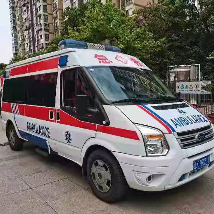 昌吉长途救护车护送病人返乡